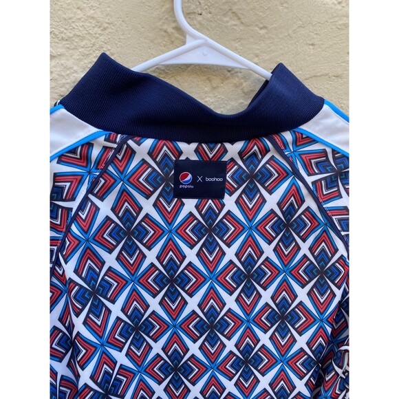 Pepsi zip up boohoo MAN collab track jacket - Picture 3 of 6